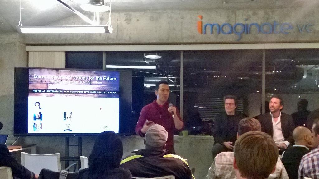 DigitalLA's tweet photo. Thx! RT @JasonOkuma: .@KevinWinston is such an amazing Panel Moderator! He's rockin' #VisionsFuture @IgnitedSpaces! http://t.co/i4EP6PyBZf”