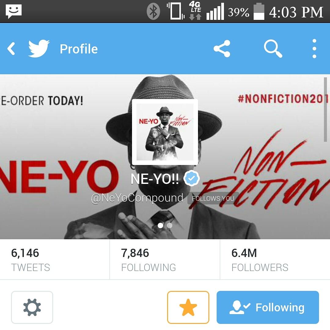 TruGentTony's tweet image. It's official @NeYoCompound has followed me and I appreciate it sir, #NONFICTION2015 #JANUARY27TH2015 #SupportQuality