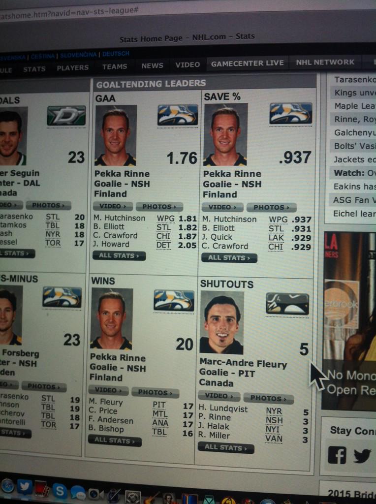 ChadLeroux's tweet photo. And if this doesn't convince you of that fact I don't know what will #BestTender @pekka_rinne http://t.co/P1cuqMmHAc