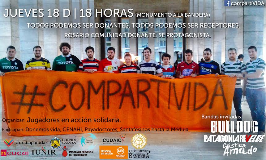 RosSolidaria's tweet photo. 18Dic 18h
Todos al #Monumento
#ROSARIO COMUNIDAD DONANTE
Sé protagonista #CompartíVida.
Sumate http://t.co/wcBP2qX3EW http://t.co/LAECLYBSu3