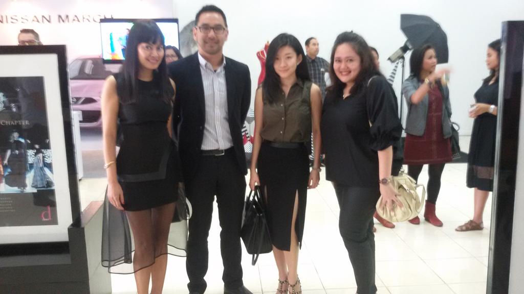 triwee's tweet photo. With the speakers of dewi League Of Knight @NissanID @dewimag #marchinvashion http://t.co/OQZj9mZbUF