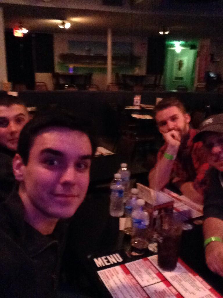BrandnSherwood's tweet image. Shout out to @SlicesHamilton for scoring us tickets to @ComedyZoneCLT 
#1boss