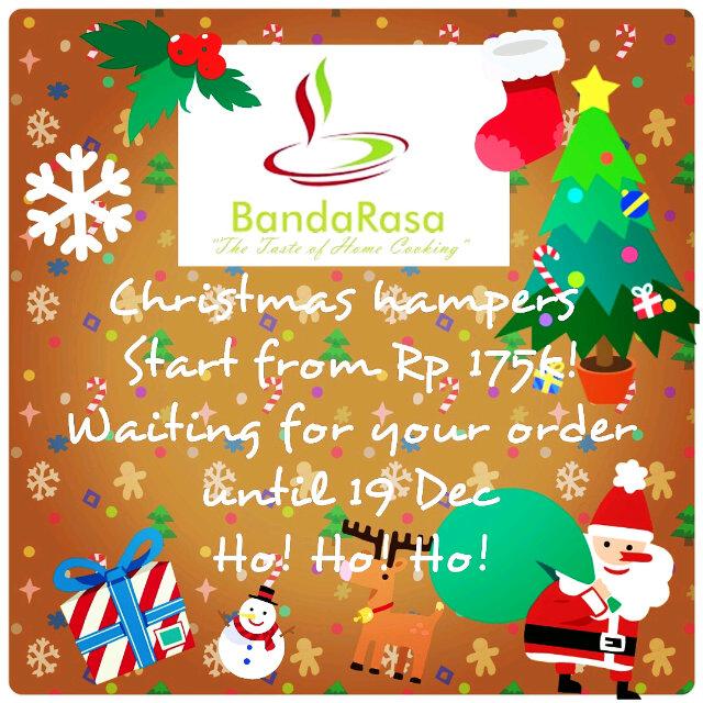 bandarasa's tweet photo. @kuliner_bintaro yg bingung pas natal mau ngasih apa yuk order foodhampers dr kami. Dikemas cantik harga mulai Rp175k http://t.co/unpurYrsMq