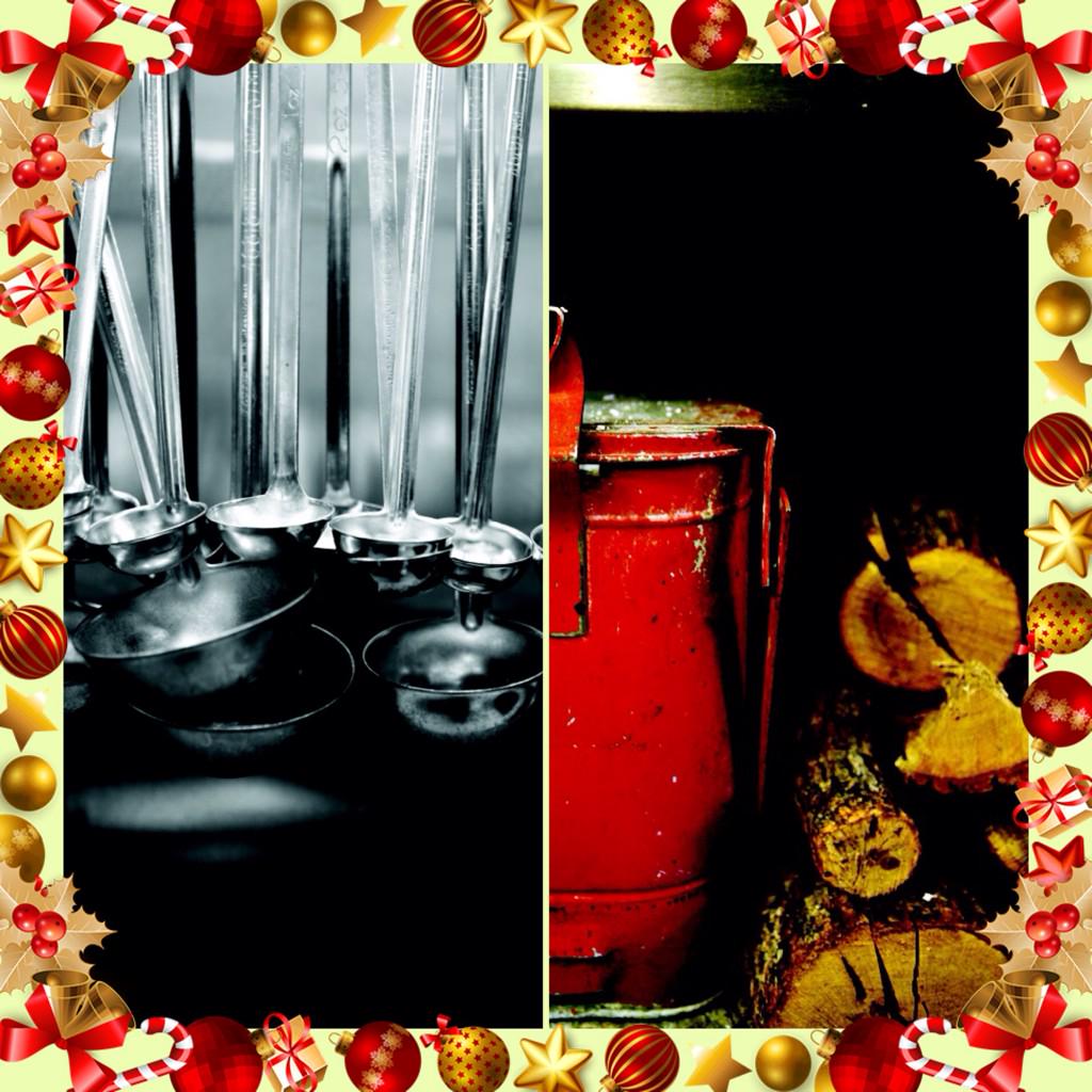 SplendidoBC's tweet image. The ladles were hung by the wood fire with care....#holidayseason #Colorado #BeaverCreek #Snow #Christmas