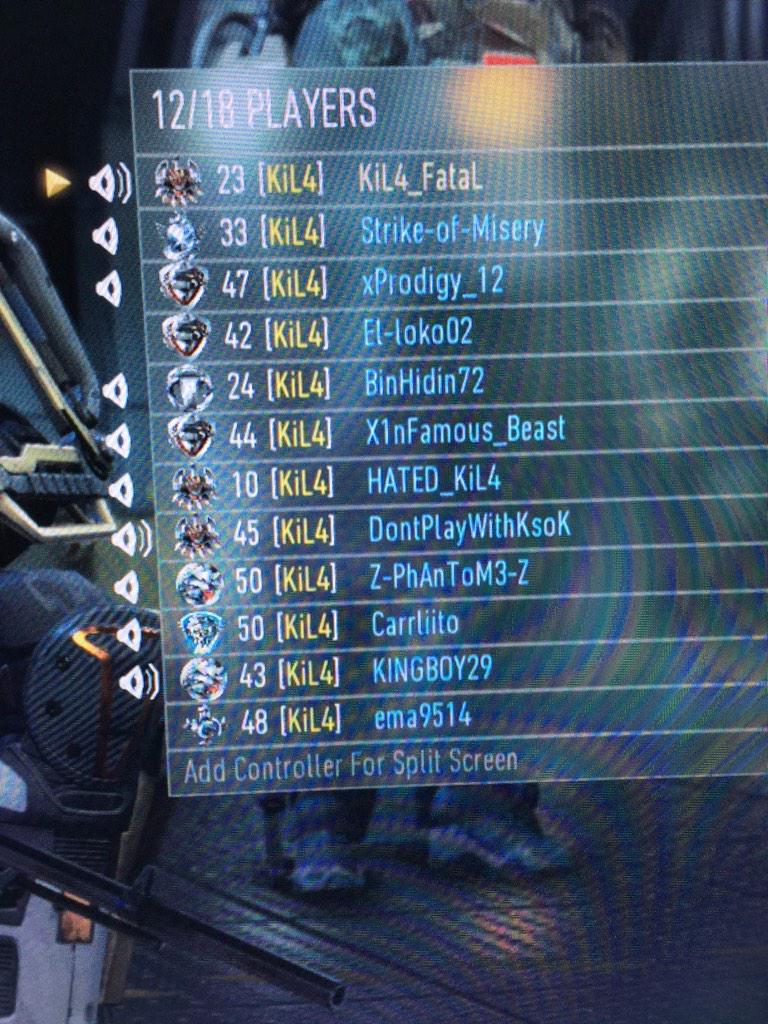 KiL4_FataL's tweet photo. #KiL4 CLAN getting ready for clan wars!!! http://t.co/ucUH68xm6q