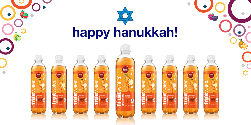 fruitwater's tweet photo. every bubbeh knows it’s important to #stealamoment for bubbles during those eight crazy nights. happy #hanukkah! http://t.co/MWprGO6ePf