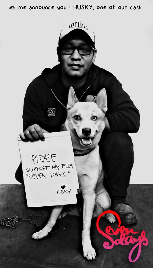 floresensation's tweet photo. Please support our crowdfunding film! http://t.co/2kxQzZZtJL. Husky want to play movie too! http://t.co/aBL1Mngudi