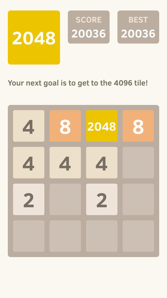 barrybaldemar's tweet photo. I got to the 2048 tile! @2048_game https://t.co/mxEJqU5UZN http://t.co/5sIdOkihhL
