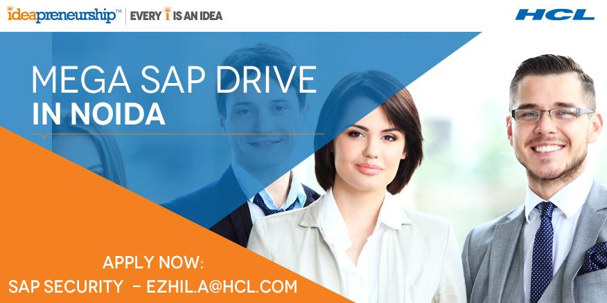 hcltech's tweet photo. SAP Security professionals with 4-8 yrs of exp, mail your resumes now for interview on 20th Dec in #Noida. #SAPjobs http://t.co/WUnmqPIgeZ