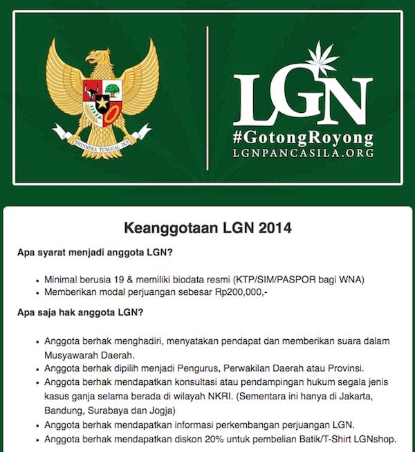 permufakatan yang disepakati akan menjadi haluan perjuangan LGN kedepan. Anggota adalah pemilik LGN!