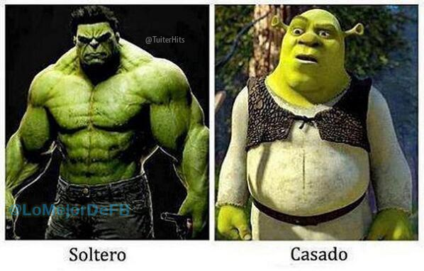 Diferencia entre estar soltero y casado