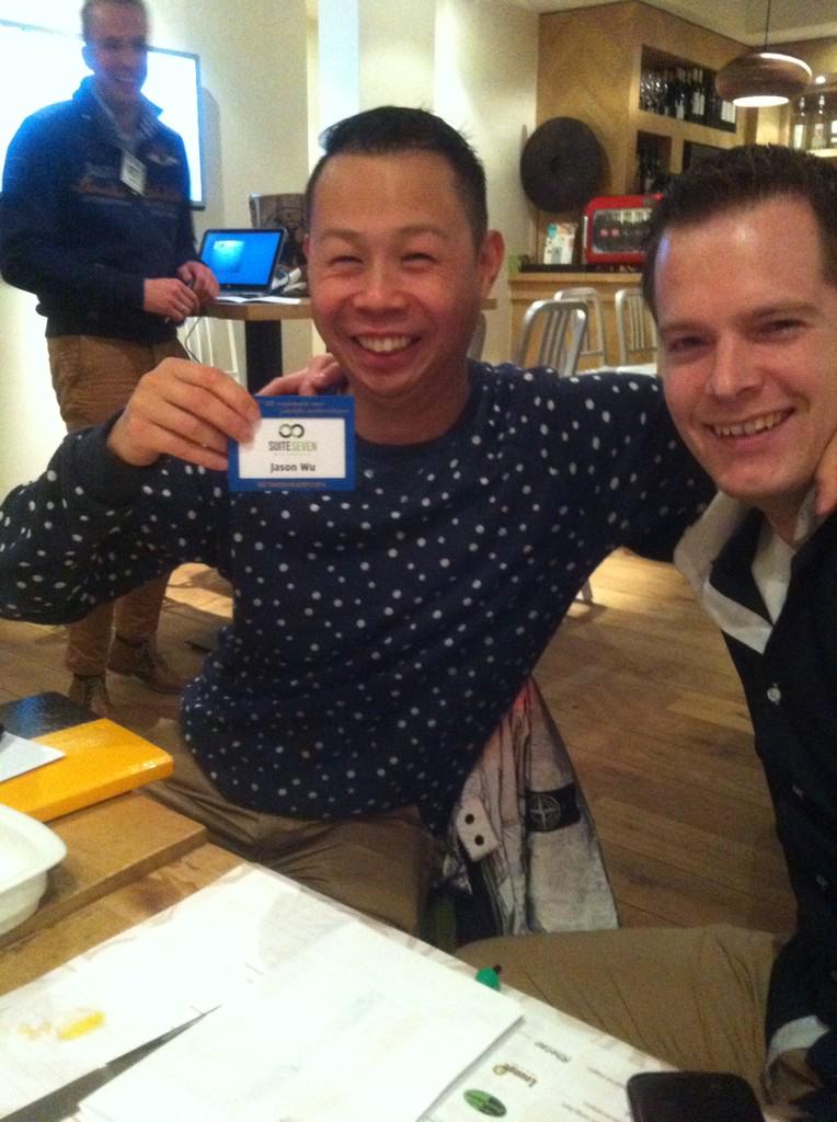BNIPuccini's tweet photo. We hebben deze maand weer een nieuwe netwerkkampioen! Gefeliciteerd Jason! http://t.co/RTl0Ms3jC0