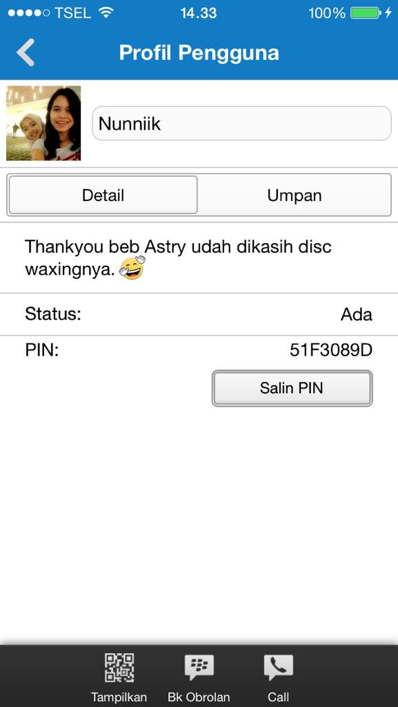 AstriYuliani30's tweet photo. Mendadak jd marketing juga...ayo yg mau waxing...@LarissaLaweyan biar bulu2 pd rontok..mksh beb @nunniik bsk dtg lg y http://t.co/S26okeQZhW