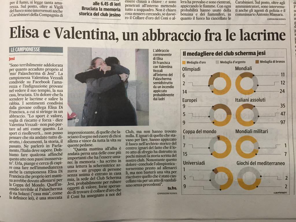 ClubSchermaJesi's tweet photo. OLIMPIADI 2024 a Roma? JESI è pronta a risollevarsi! @ElisaLovesJesi @VVezzali @Federscherma @GianMarioSpacca http://t.co/i9OylgOrin