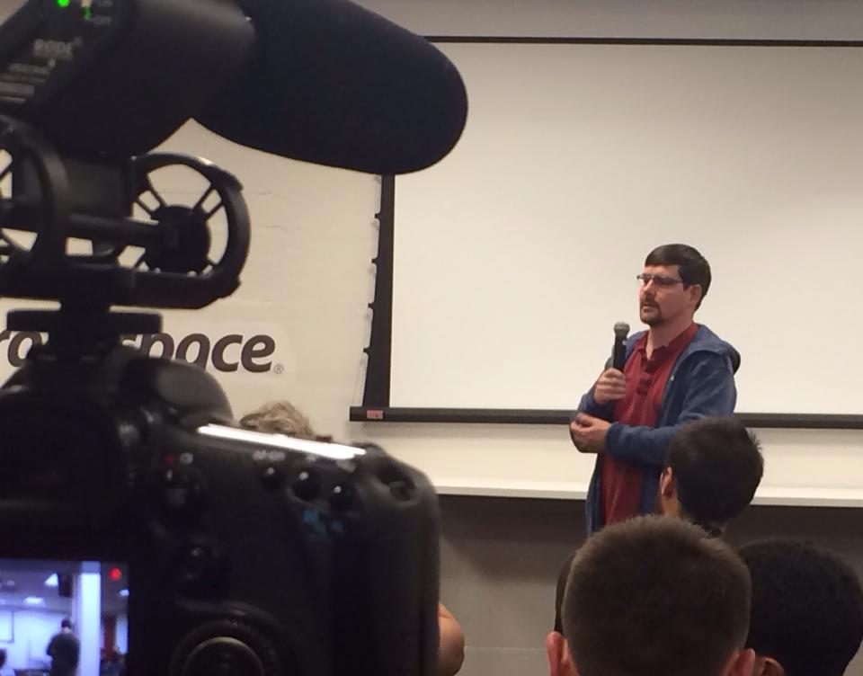 thebitmovie's tweet photo. @ioptio TY @SFBTCMeetup was amazing! Sincere TY @gavinandresen 4 attending and speaking! #bitcoin #theBITmovie http://t.co/JrkXztLAIu