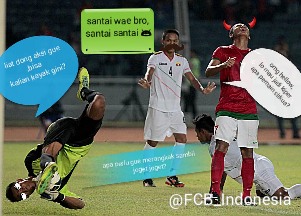 FCB_Indonesia's tweet photo. Balada Sirkus~~ #SuperSoccerMeme #SportRace2014 @my_supersoccer @bolanewscom http://t.co/7m9a7G3NUu