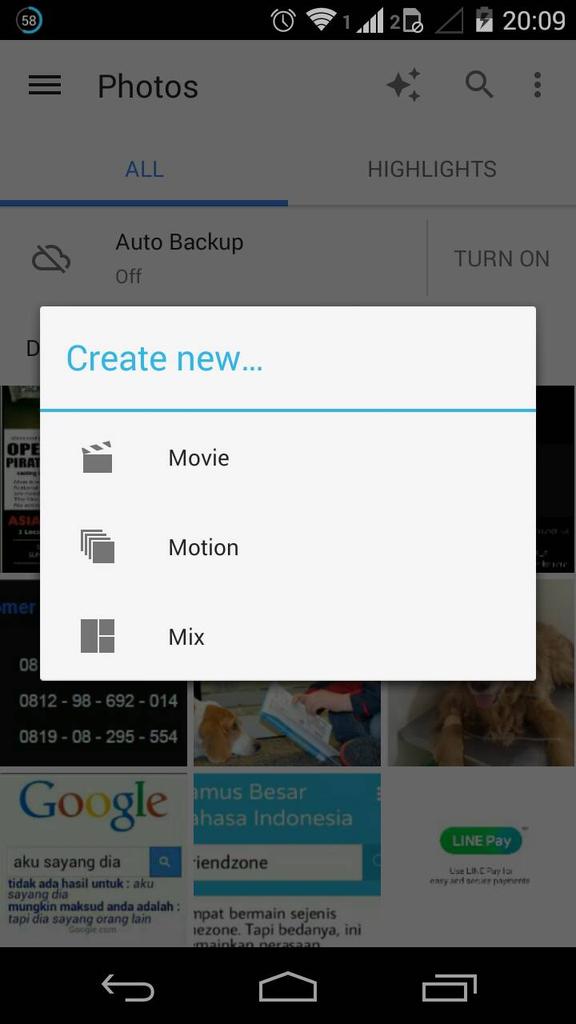 Ramdanih7's tweet image. Pada dialog create new, pilih create Movie #FlashAndroid