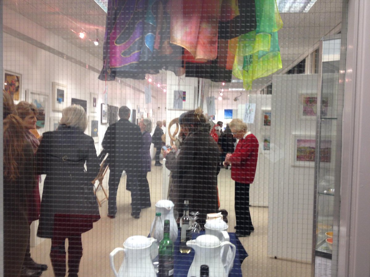 bec_art's tweet photo. @JoBaker6 thanks for all your help with @Surrey_Artists @UniOfSurrey Lewis Elton Gallery exhibition until 15 Jan http://t.co/M8tBmGYAfY