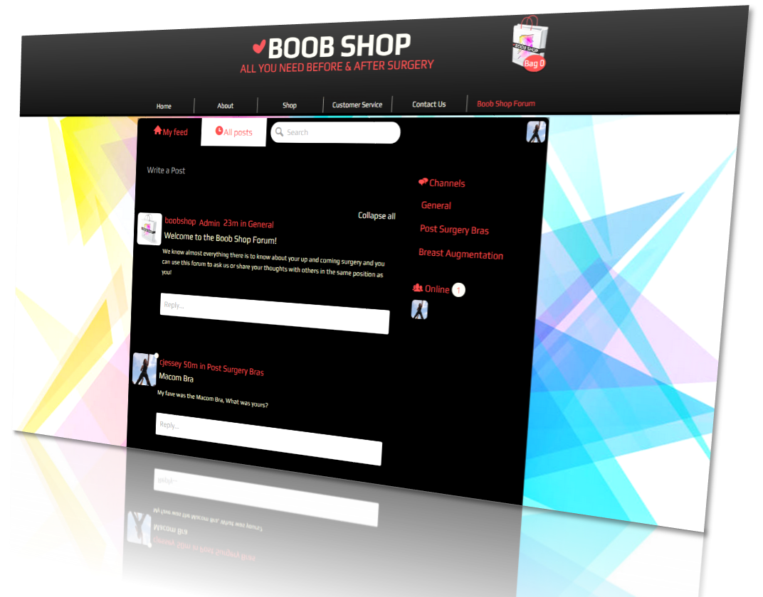 BoobShop's tweet photo. BoobShop Forum is Live! You can use it to share thoughts with others who are Pre or post op: http://t.co/JL5vxbvb2L http://t.co/o6ZX3jJlE6