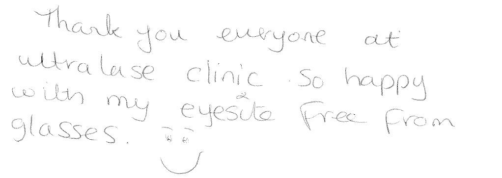 Ultralase's tweet photo. A lovely testimonial from Rina! Treated in our Cardiff Clinic! @UltralaseCardif #Ultralase #lasereyesurgery http://t.co/QBsnBlIJ1M