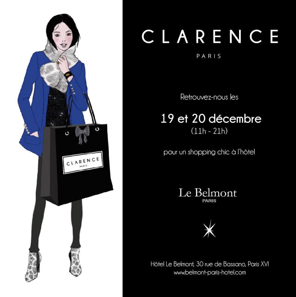 Shopping Chic ce vendredi et samedi à l'hôtel Belmont Paris✨ #clarence_paris #clarence