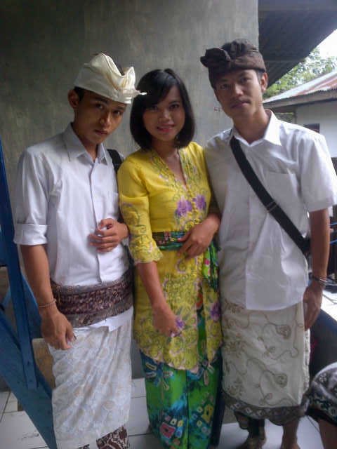 Om"Galungan at Pura Giri Dharma Loka Alor,NTT