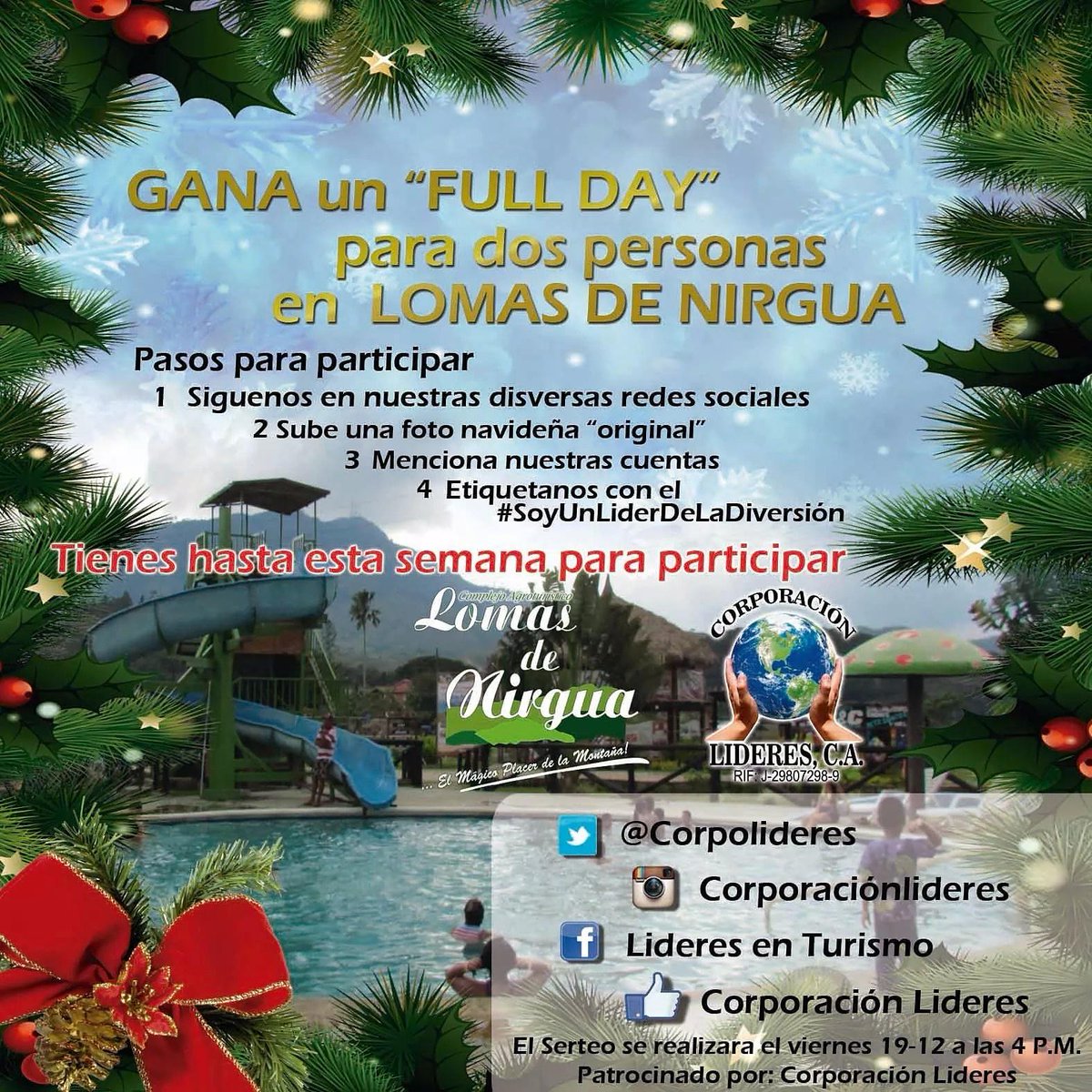 Corpolideres's tweet photo. @FrancelysV10 Bienvenida partcipa en nuestro concurso http://t.co/8VEkOLq6sq