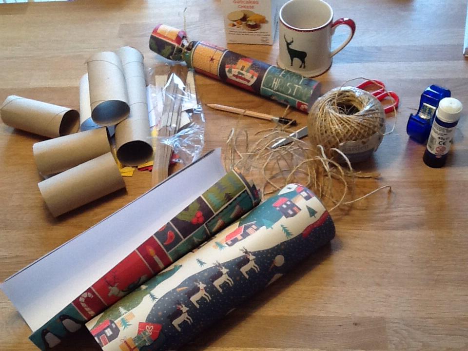 camperbay's tweet photo. Getting crafty today and attempting our own #Christmas crackers! http://t.co/3p3suGL0Jh