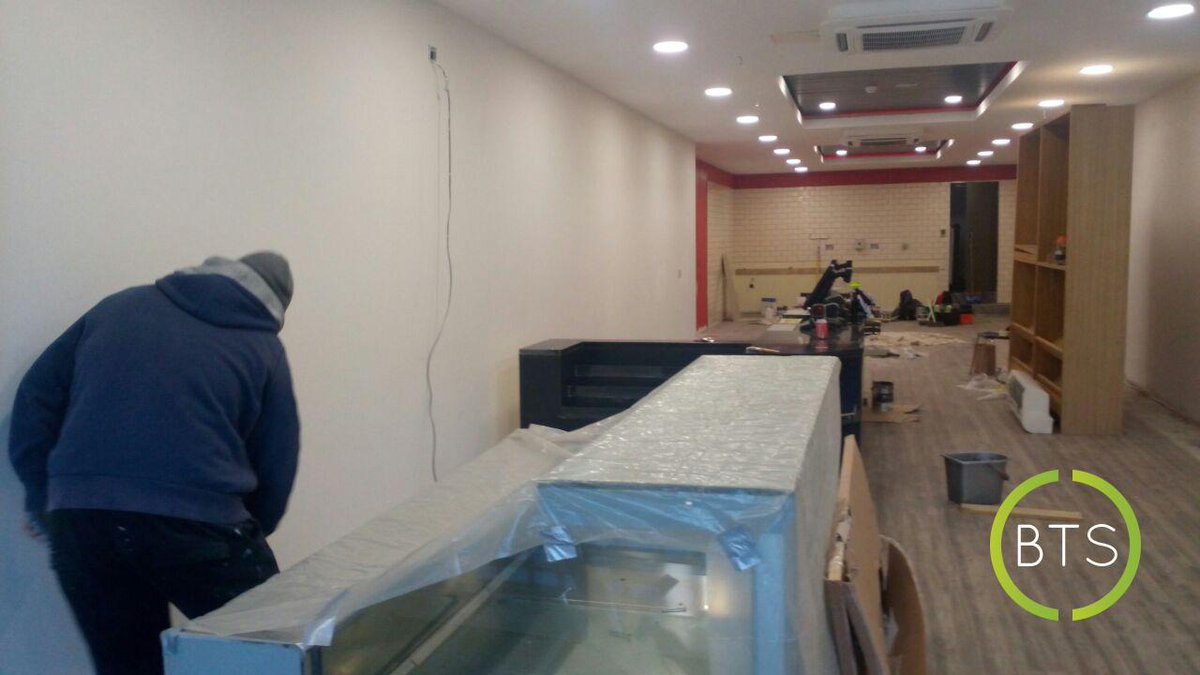 BTS_Ireland's tweet image. BTS&apos;s multi-talented senior trainers are getting their hands dirty doing a bit of painting! #studiotransformation