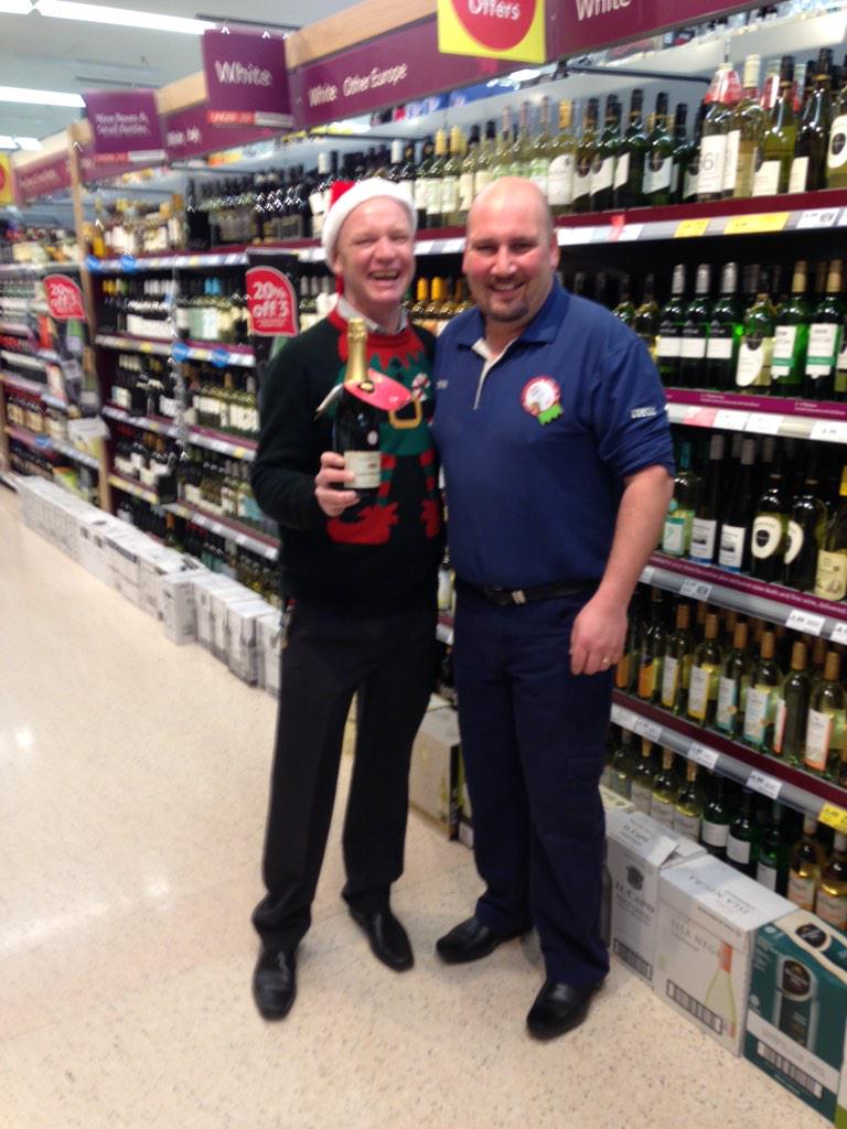 Stuart ... Our service super star for Tuesday ... Brilliant standards on wines