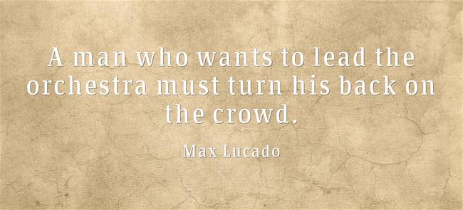 10MillionMiler's tweet image. "A Man Who Wants To Lead The Orchestra.."

@10MillionMiler #quotes #leadership #quote #entrepreneur RT @benkubassek