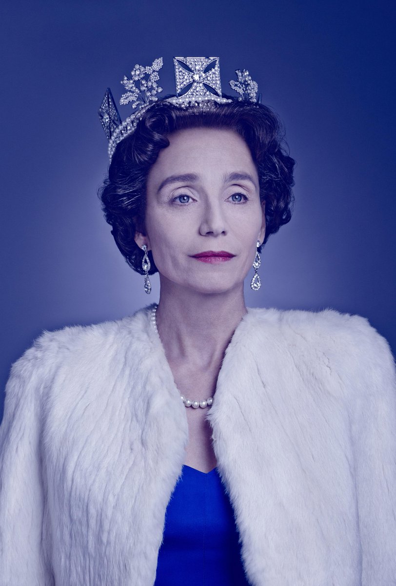 Behold! A first picture of Kristin Scott Thomas as HRH for The Audience bit.ly/13GS0rq