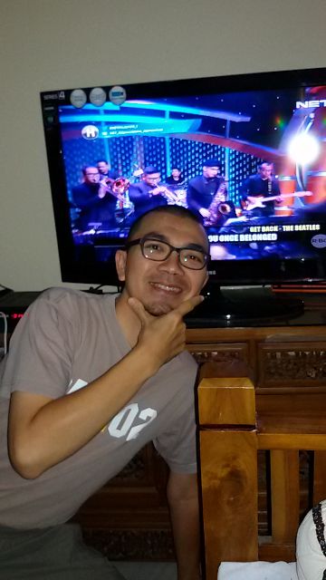 ifanhamdan's tweet photo. #NETMILIUNER_1 clue: H rock n roll-an di @BDMelodi_NET pelipur penat sepulang kerja http://t.co/4S5PvPSP4O