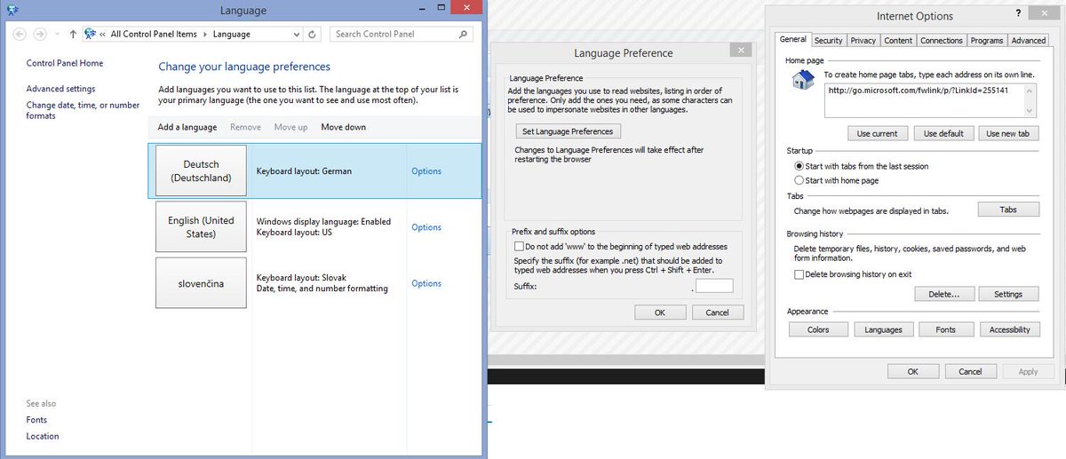 rostacik's tweet image. why oh why I have to add new system language for #IE11 (on W8.1) to test another languages? #wtfdesign :( :( :(