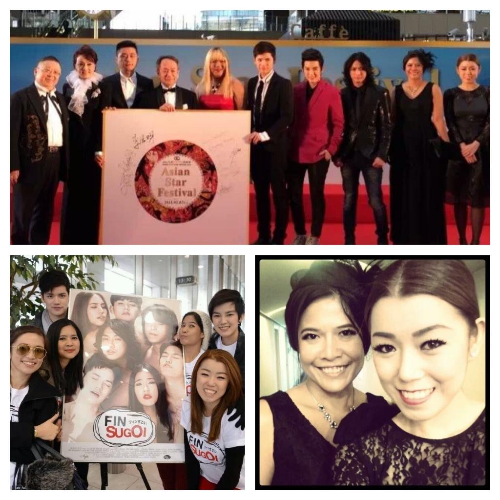 loveuPetra's tweet photo. My team and me and my movie #FinSugoi at Osaka Asian Film Festival 2014 Japan ....I miss lt #ThisYearRemember http://t.co/UUvzwMEL61