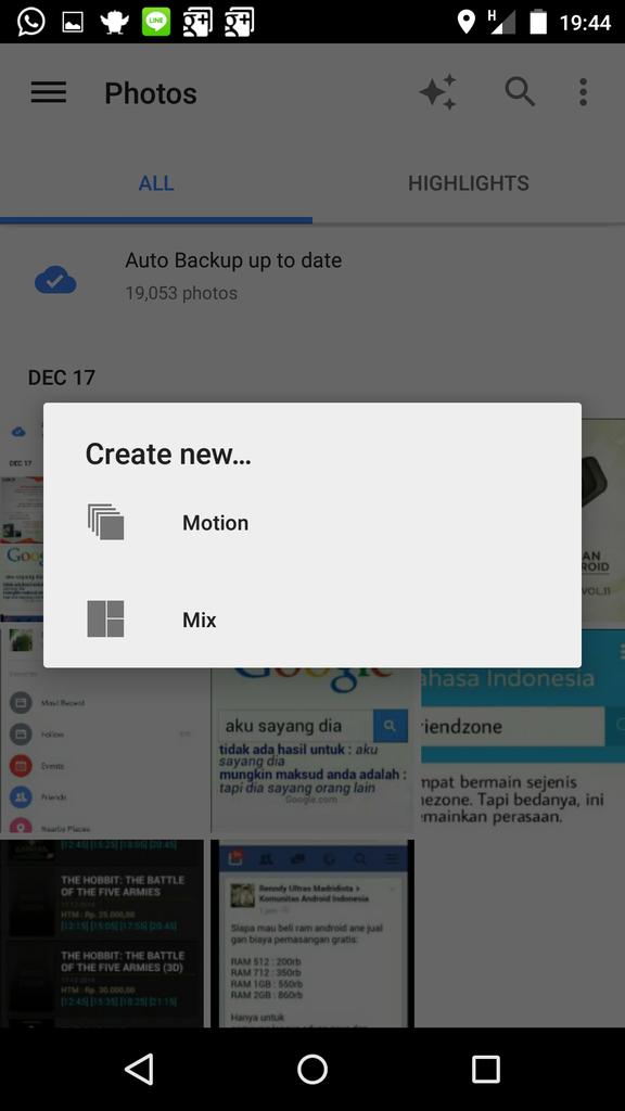 Ramdanih7's tweet image. Di dialog create new pilih 'motion' #FlashAndroid