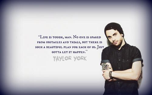 Taylor york you r my favorit guitarrist, and you r the beste, happy birthday!!!!!!!!!!!!!!!!!!! 25 