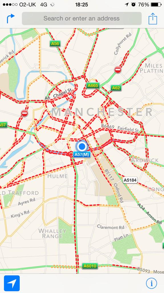 onceanagent's tweet image. Seriously #Manchester sort out this #traffic #chaos