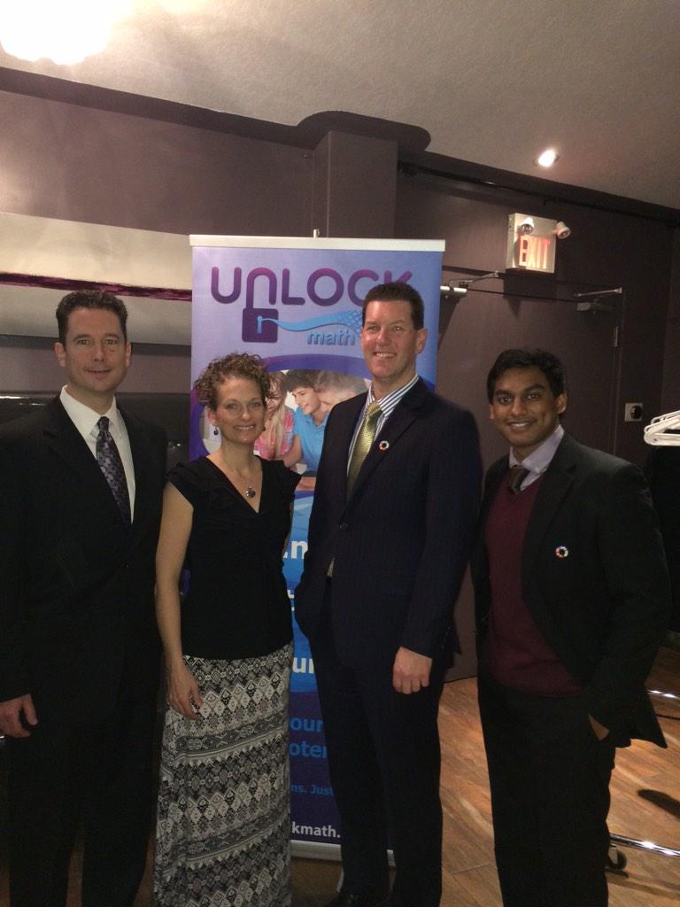 LaveenJose's tweet image. Launching of Unlock Math, brilliant product and a must have!!! @InnovationPtbo @martinjyuill #UnlockMath