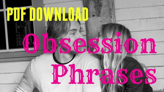 ObsessionWords's tweet image. OBSESSION PHRASES BY KELSEY DIAMOND – THE NEW DATING GUIDE FOR WOMEN IS AVAILABLE RIGHT HERE:obsessionwords.blogspot.com