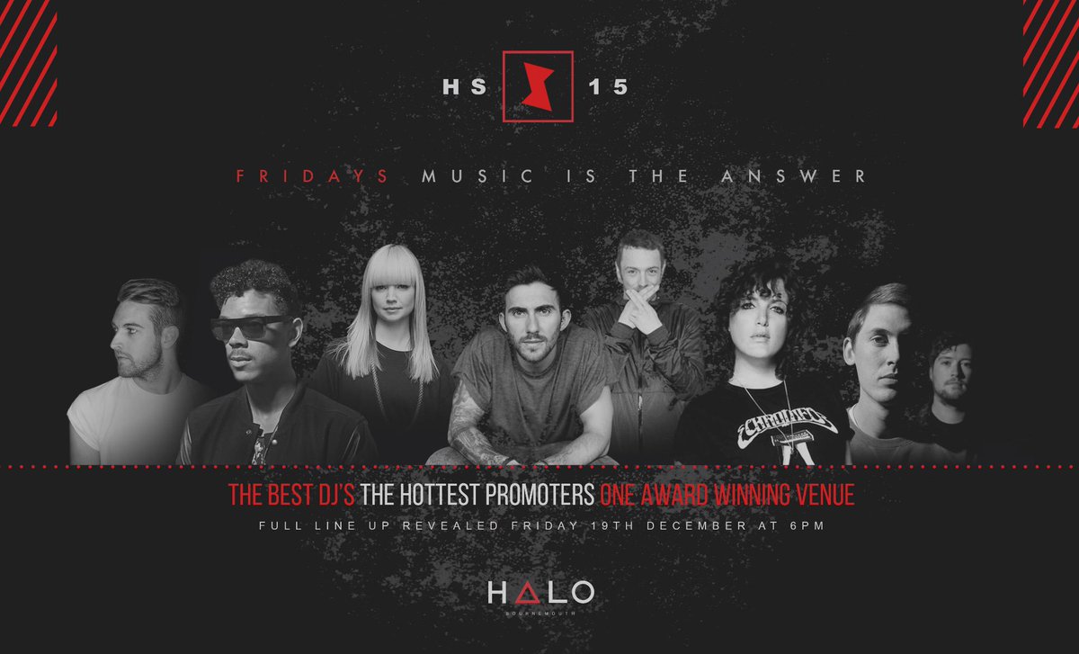 halobournemouth's tweet photo. Halo Sessions 15 - Check who's on our line up!
Full line up revealed w/ dates  Friday at 6pm
#HaloSessions2015 http://t.co/qBTWk7SkVy