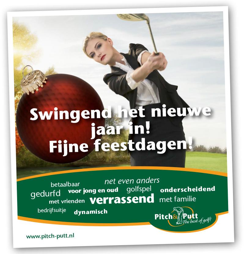 Pitch&amp;Putt Golf wenst iedereen fijne #feestdagen en een swingend nieuwjaar