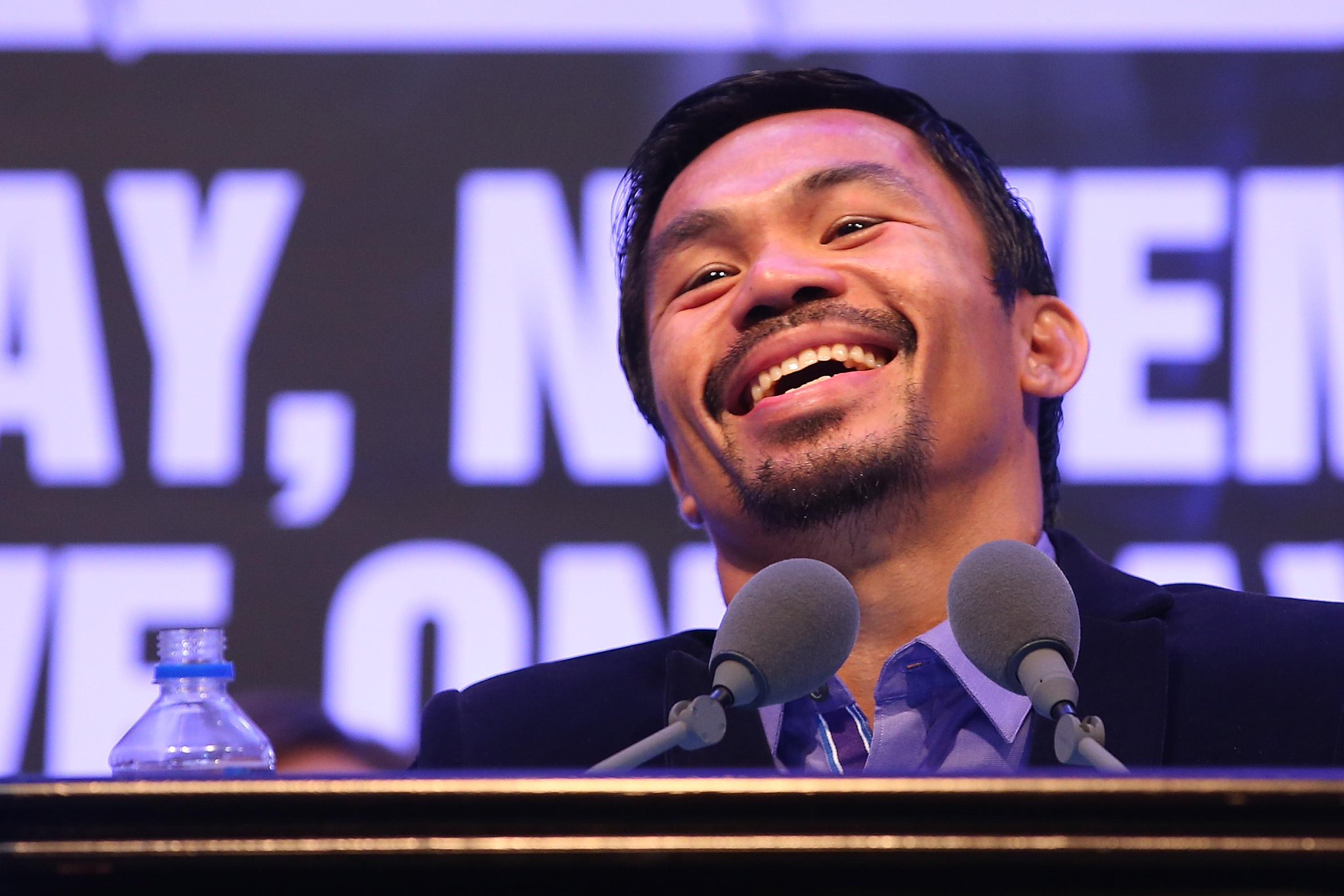 Happy 36th birthday to Manny Pacquiao. Will he fight Floyd Mayweather before his next birthday? 