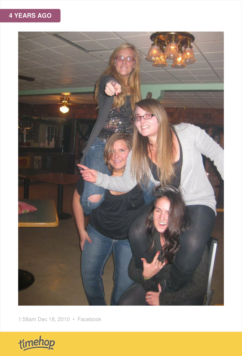 murphelant's tweet photo. Exactly 4 years ago today! (via @timehop) http://t.co/7HIlXPWwjL http://t.co/zCC7aoLHPe