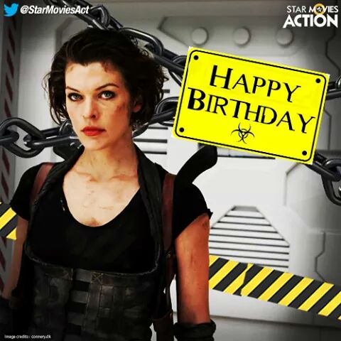 "My name.. is Alice." Happy birthday, Alice Abernathy/Janus Prospero/ Milla Jovovich!         