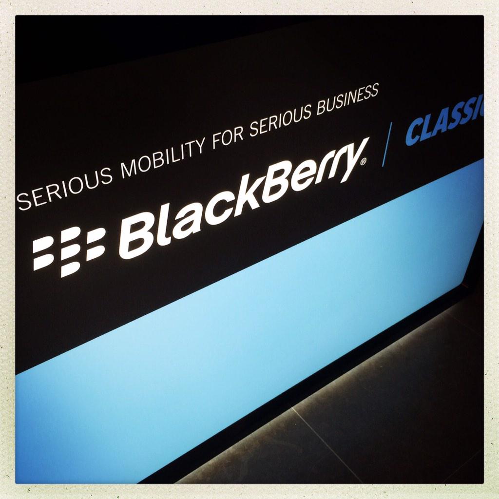 stella_star1's tweet photo. Der Blackberry Classic wird gleich in Frankfurt vorgestellt http://t.co/Rh2Q7ERLRM