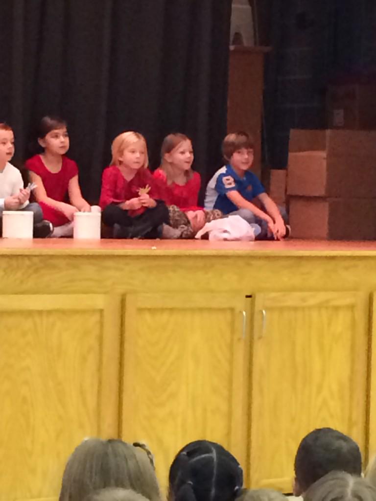 Great job on your play Kindergardeners!