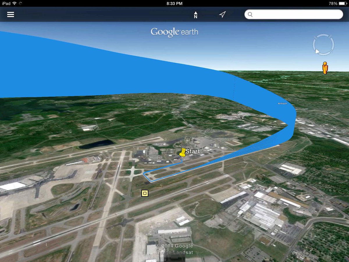 StratusADSB's tweet photo. Climb at Vy! RT @bKoebbe: Departure out of Nashville using @StratusADSB track logging and ForeFlight http://t.co/APkuMZGOgU