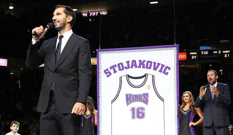 Gallery: Kings retire Peja Stojakovic's jersey No. 16