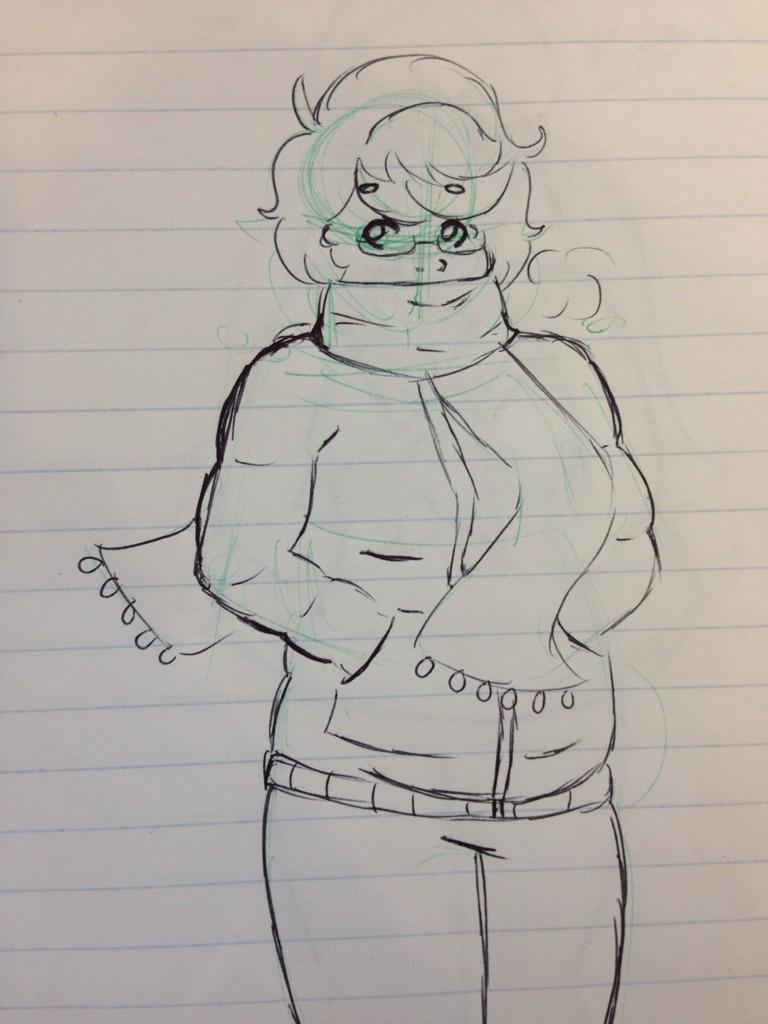 megnistismoving's tweet photo. #stpac puffy coat takkun bc it's cold in here http://t.co/QFDFVMuNhi